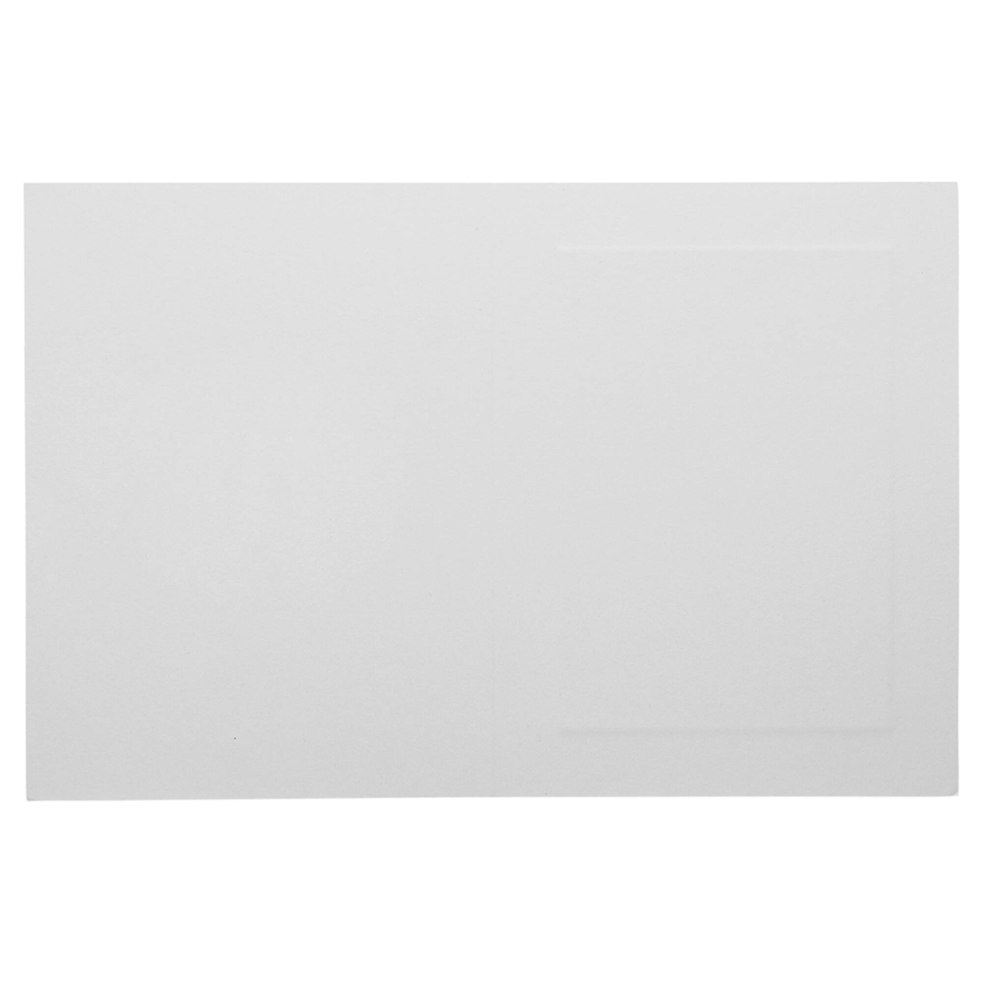 JAM Paper A7 Blank Foldover Cards with Panel